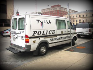 Tulsa Police Prisoner Van