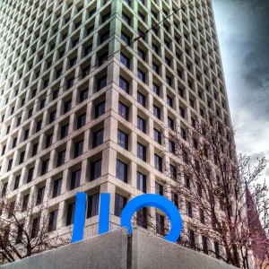 110 Occidental Plaza when did they change red to #blue #oxybuilding #tulsa #oklahoma #coldfront #overcast #igersok