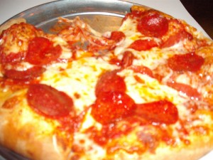 Pepperoni Pizza at Joe Mommas