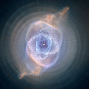 Planetary Nebula NGC 6543: Gaseous Cocoon Around a Dying Star