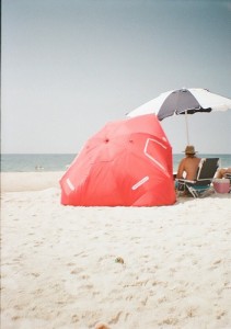 Red Shelter at Gulf Shores