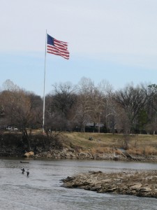 Flag and Fishermen