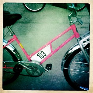 #free #pink #bicycles on #river_parks #tulsa good old number 103
