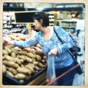 #grocerystorefun - for some reason Heather never has quite as much fun as I do #tulsa