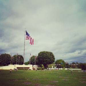 Floral Haven #cemetery #flags #geocaching #oklahoma