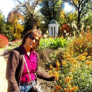 With Heather at #philbrookmuseum #gardens #igersok