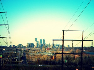 Downtown Tulsa from the "Spider" on Turkey Mountain